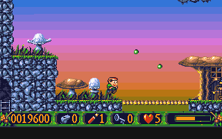 Nicky II atari screenshot