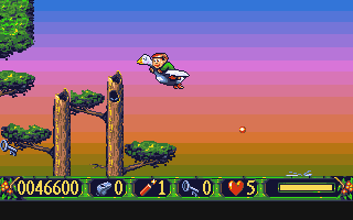 Nicky II atari screenshot