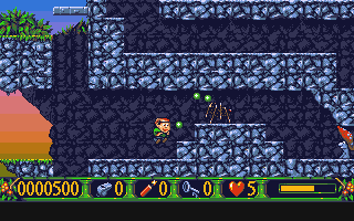 Nicky II atari screenshot