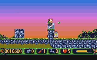 Nicky II atari screenshot