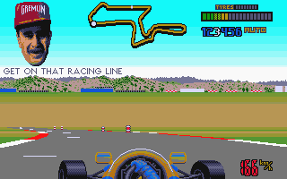 Nigel Mansell's World Championship atari screenshot