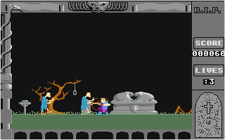 Nightwalk atari screenshot