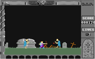 Nightwalk atari screenshot