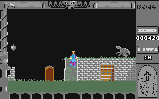 Nightwalk atari screenshot