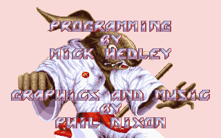 Ninja Rabbits atari screenshot