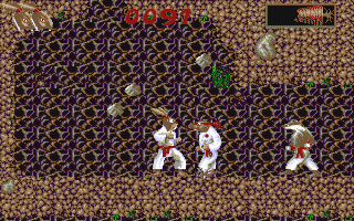 Ninja Rabbits atari screenshot