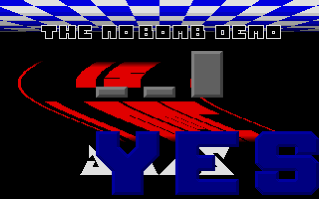 No Bomb Demo (The) atari screenshot