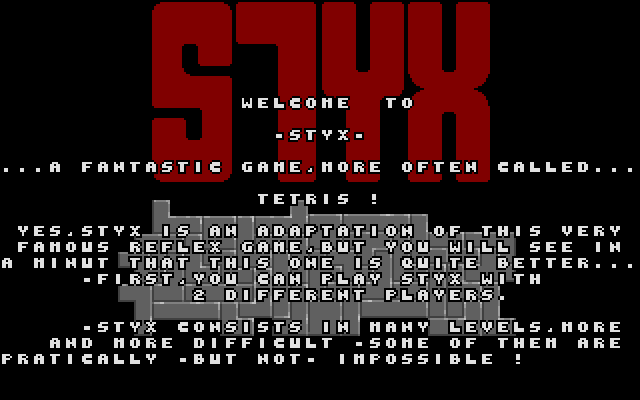 No Bomb Demo (The) atari screenshot