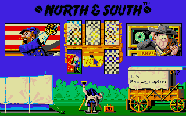 North & South atari screenshot