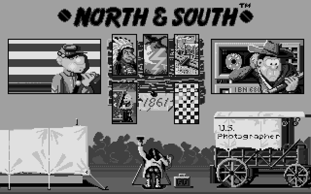 North & South atari screenshot