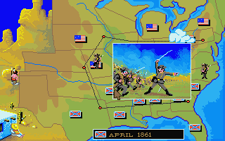 North & South atari screenshot