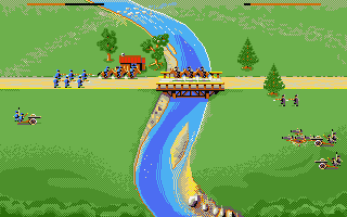 North & South atari screenshot