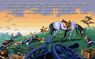 North & South atari screenshot