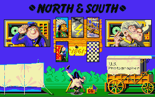 North & South atari screenshot