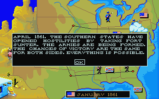 North & South atari screenshot