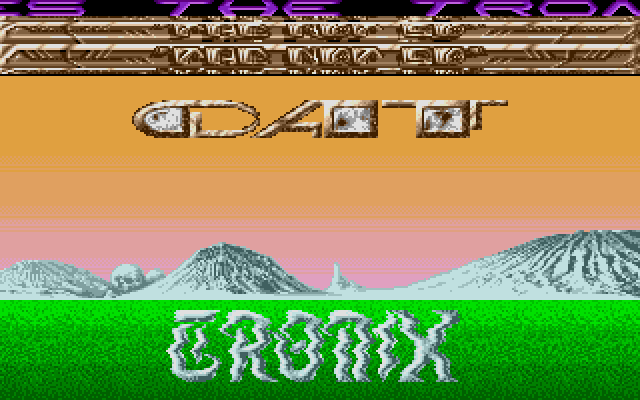 Not so Ultimate GFA Demo (The) atari screenshot