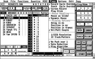 Notator atari screenshot