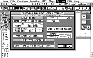 Notator atari screenshot