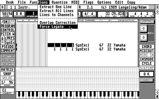 Notator atari screenshot