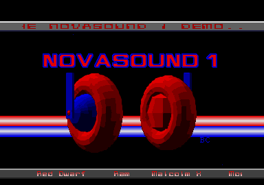 Novasound I Demo — screenshot 1
