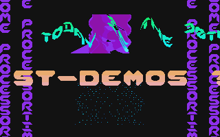 NPG Megademo atari screenshot