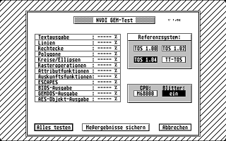 NVDI GEM Test
