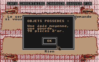 Nécromancien (Le) atari screenshot