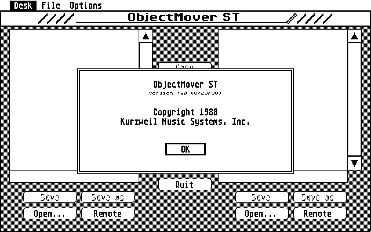 Object Mover ST — screenshot 1