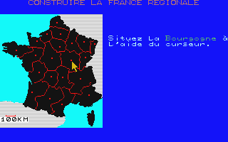 Objectif France atari screenshot