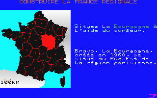 Objectif France atari screenshot