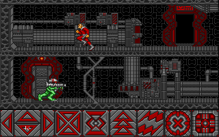 Obliterator atari screenshot