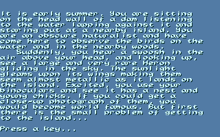 Obscure Naturalist atari screenshot