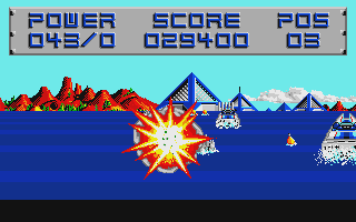 Off Shore Warrior atari screenshot