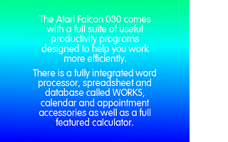 Official Atari Falcon030 Demo (The) atari screenshot