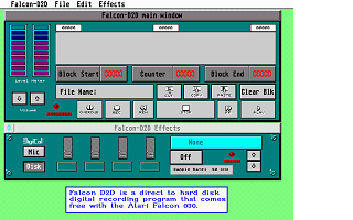 Official Atari Falcon030 Demo (The) atari screenshot