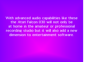 Official Atari Falcon030 Demo (The) atari screenshot