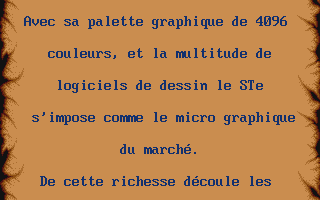 Official Atari STe Demo II — screenshot 1