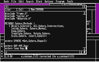Official Atari STe Demo II atari screenshot