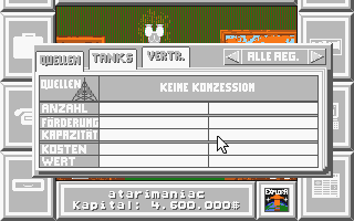 Oil Imperium atari screenshot