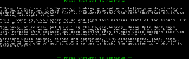 Oklib's Revenge atari screenshot
