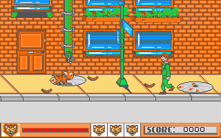 Oliver & Company atari screenshot