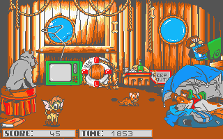 Oliver & Company atari screenshot
