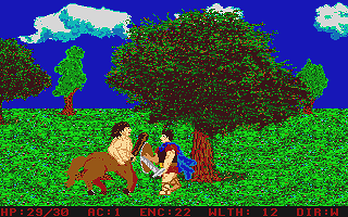 Olympus atari screenshot