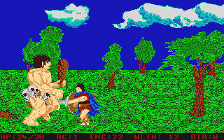 Olympus atari screenshot