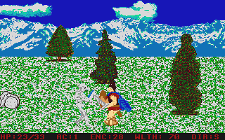 Olympus atari screenshot