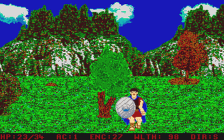 Olympus atari screenshot