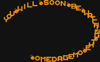 Omega Demo atari screenshot
