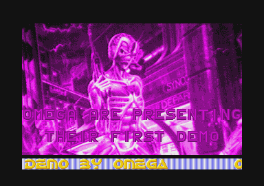 Omega Demo atari screenshot