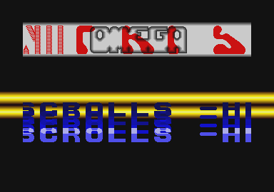 Omega Demo atari screenshot