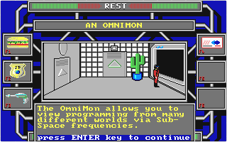 Omnicron Conspiracy atari screenshot
